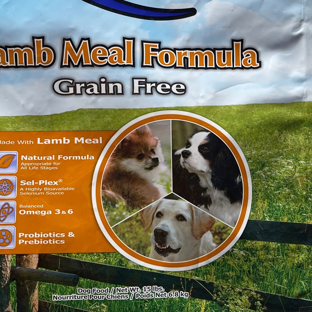 Repurposed dog food bag large tote bag